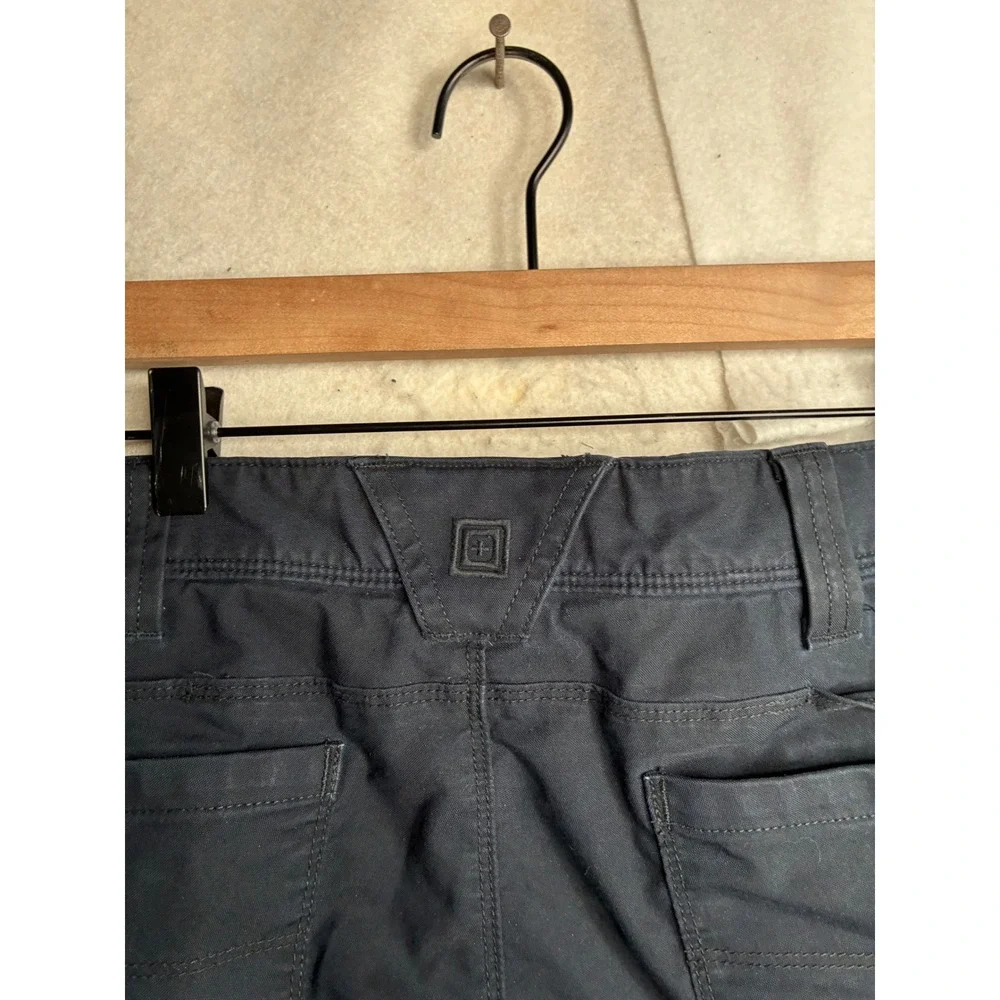 5.11 Tactical Mens Cargo Pants Dark Navy Blue Multi-Pocket 36x32 Outdoor Work